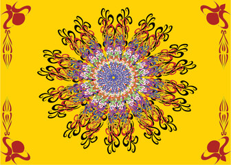 abstract floral background