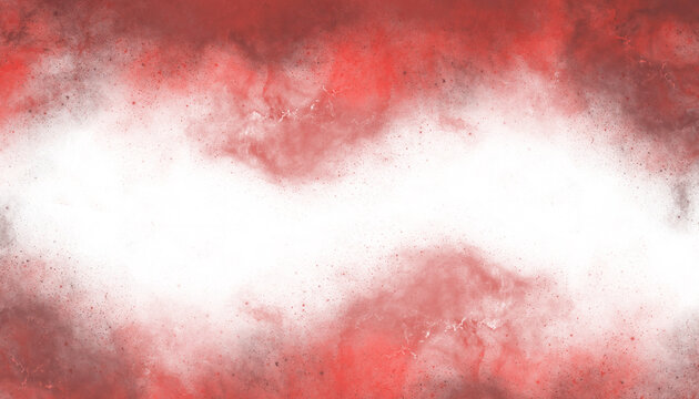 Fog, red steam on a transparent background. Illustration for graphic design, creative objects.
