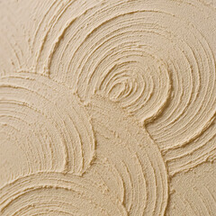 Fototapeta premium Troweled plaster surface close-up