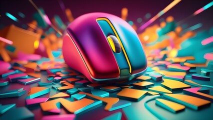 Mouse cursor clicking animation — web user interaction icon