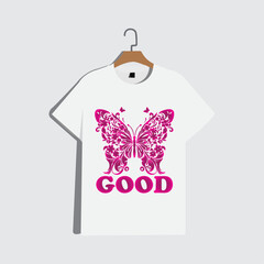 modern creative template and Simple Clean T-shirt design