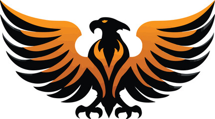 Obraz premium Abstract eagle graphic design