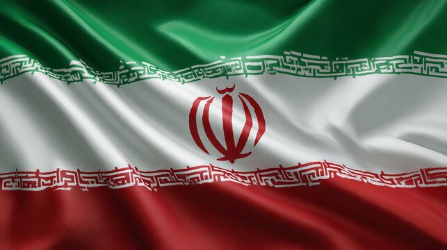 The national flag of iran  symbolism and design elements of a rich cultural heritage