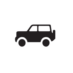 Classic red sports car model isolated on a white background