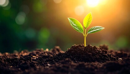 Sunrise Sprout: A Tiny Plant's Journey to Growth