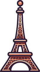 エッフェル塔のイラスト