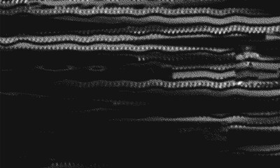 Glitch background. VHS grunge texture with noise effect and pixelation. Analog video digital errors. Retro pixel backdrop. Vector illustration.