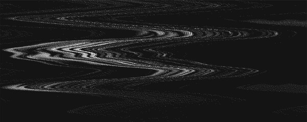 Glitch background. VHS grunge texture with noise effect and pixelation. Analog video digital errors. Retro pixel backdrop. Vector illustration.