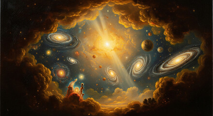 Baroque Style Psalm 19 The  Glory of the Heavens