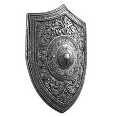 Naklejka premium Ornate shield design illustration