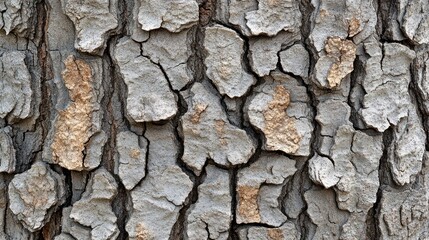Close-up of weathered tree bark