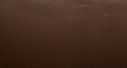 Fototapeta premium Detailed Brown Leather Texture, CloseUp View of Natural Surface Material.