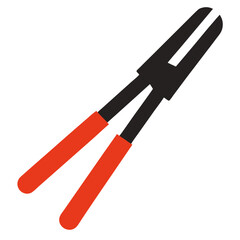 red and black screwdriver