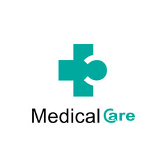 Obraz premium Vector art of medical cub logo with stethoscope and heartbeat isolated on white background