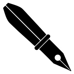 fountain pen vector illustration