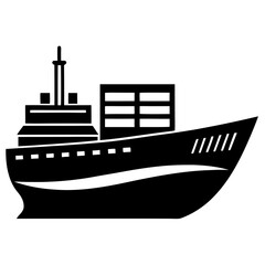 Obraz premium ship in the sea