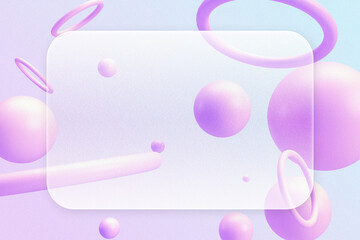 Holo Glass Morphism Background