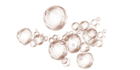 Chocolate brown soap bubbles, liquid sphere, foam freshness, underwater floating, vibrant dew, abstract shine, washing concept.