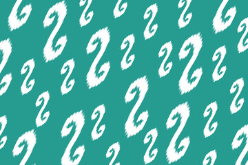 Ikat Pattern Design for Fabric. Ethnic fabric design. clothing, textile, wrapping, background, wallpaper, carpet, Boho, embroidery, print, ornament