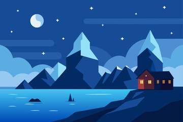 dawnless nights in lofoten