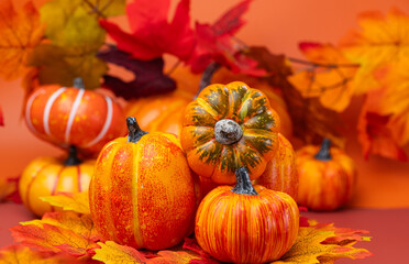  autumn decoration pumpkins