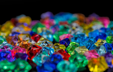 gemstones isolated