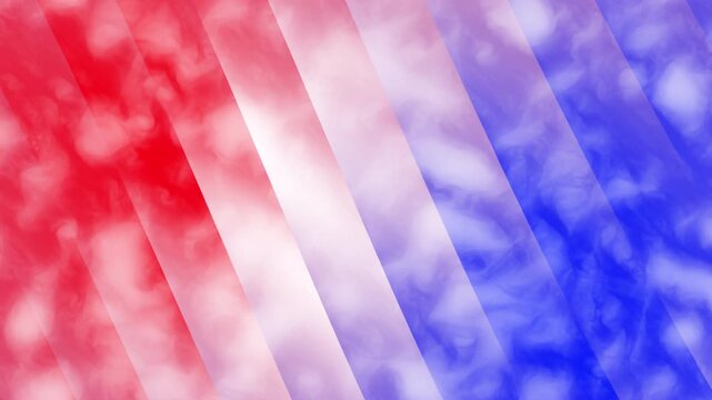 Blue, white, red abstract striped pattern for vibrant patriotic designs. Suitable for backgrounds, banners, and decor projects with a modern touch.
