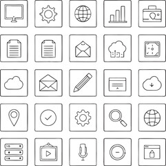 Abstract geometric pattern with a striking silhouette