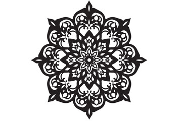 Elegant Mandala Laser-Cut Silhouette Bundle
