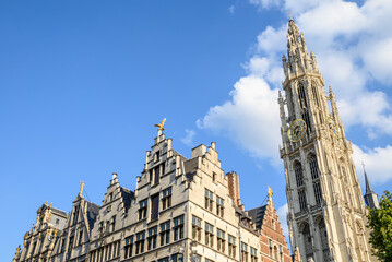 Cathedral of Our Lady Roman Catholic church in Antwerp, Belgium, largest Gothic church in Belgium