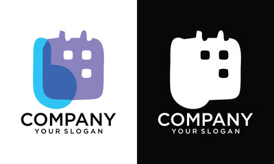 Creative booknota logo design