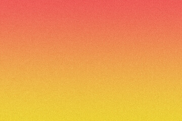 A vibrant abstract gradient background transitioning smoothly from warm red to bright yellow with a subtle textured effect