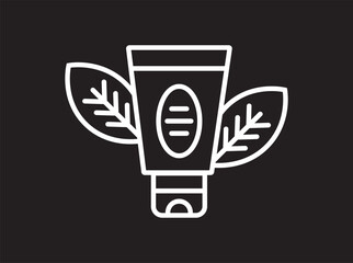 Face wash icon design. Thin graphic elements vector illustration.Face wash icon
