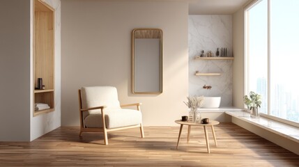 Modern bathroom interior design (1)