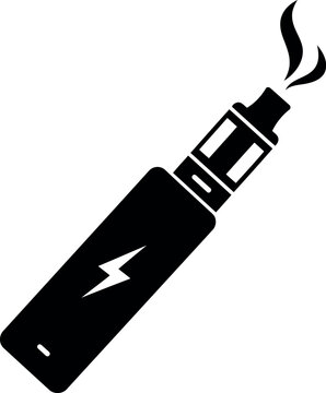Vape pen icon electronic cigarette vaporizer smoking alternative