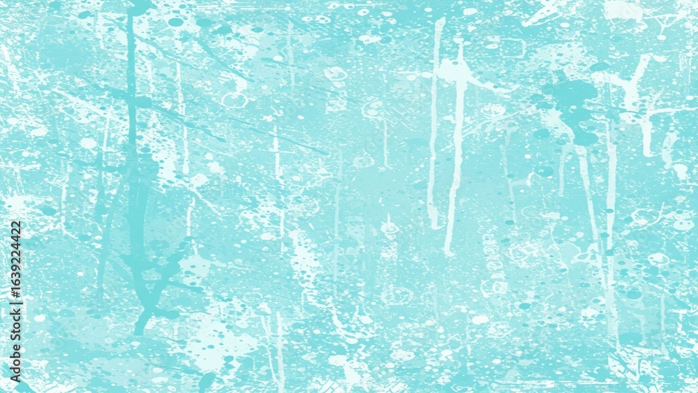 Poster vibrant turquoise abstract splatter texture creates a dynamic modern background perfect for design p