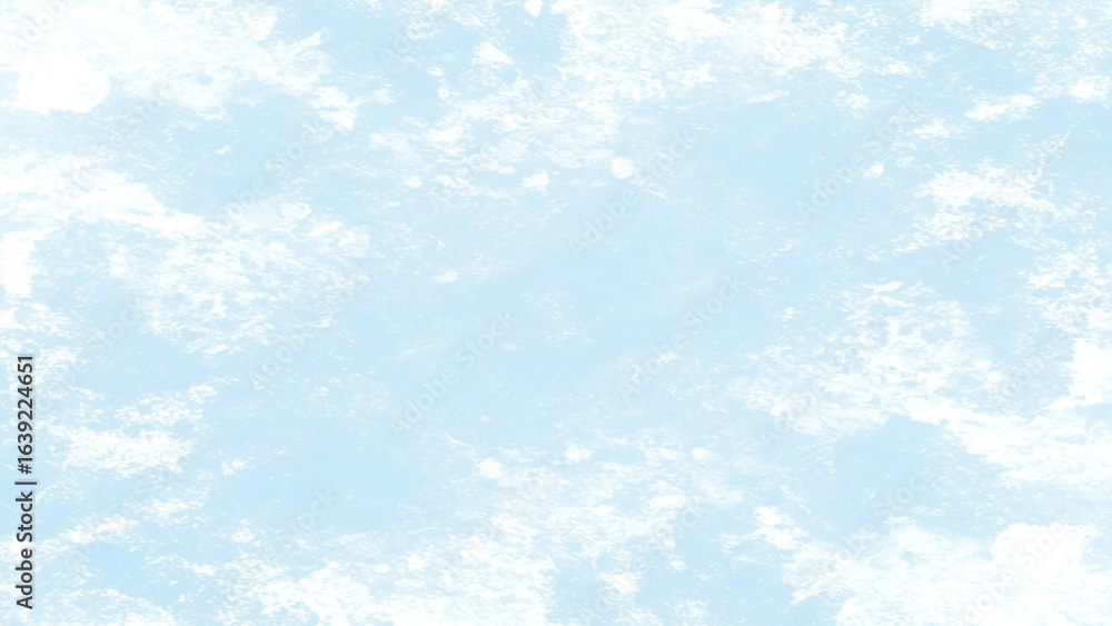 Poster soft textured background with a dreamy, hazy light blue and white abstract pattern evoking calm and 