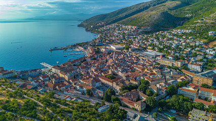 Town of Senj architecture, Primorje region of Croatia