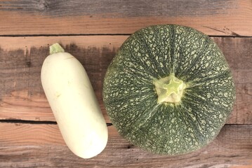 pumpkin on a wooden table