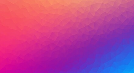 Fototapeta premium Colorful Low Poly Abstract Gradient Background