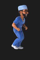Fun 3D Cartoon Scrubs Animation