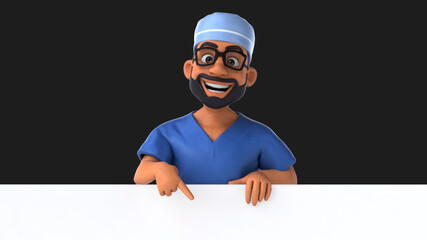 Fun 3D Cartoon Scrubs Animation