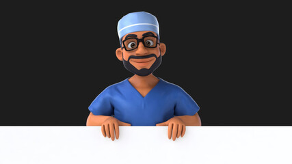 Fun 3D Cartoon Scrubs Animation