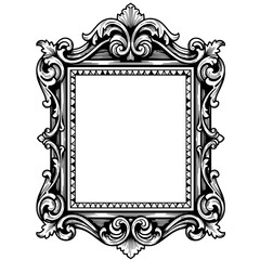 Vintage Picture Frame: An ornate vintage picture frame with intricate details and a timeless aesthetic, perfect for displaying cherished memories or artistic pieces.