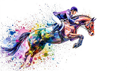  twoA vibrant and dynamic horizontal banner illustration