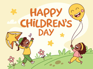 Happy Children's Day Background