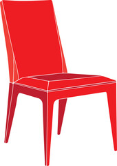 Dining Chair Color Vector Design