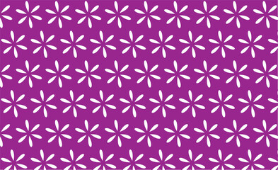 seamless pattern with white floral art