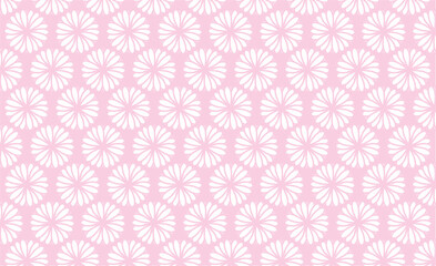 seamless pattern with pink flowers floral pattern art