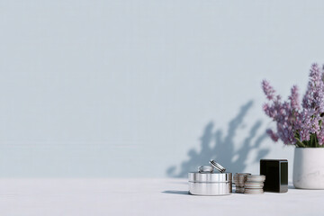 minimalistic arrangement of wedding accessories on clean white background emphasizing wedding budget